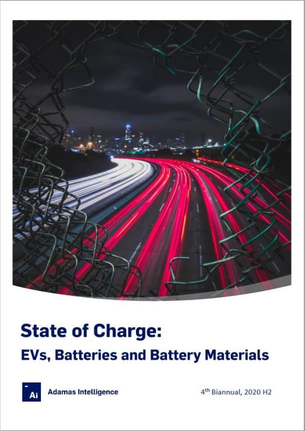 State of Charge EVs, Batteries and Battery Materials (Free Report