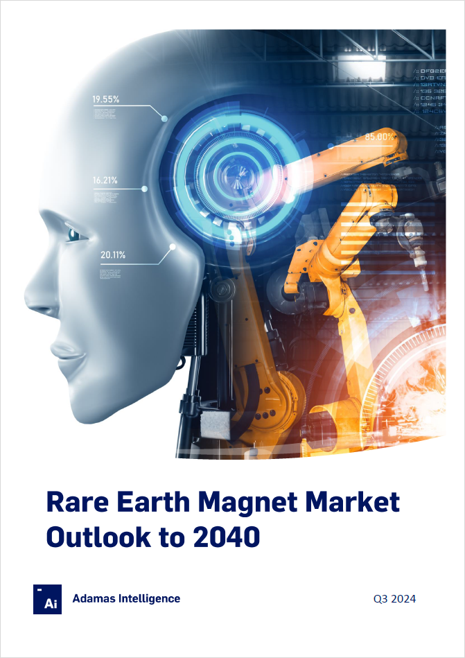 Adamas intelligence rare earth magnet market outlook to 2040